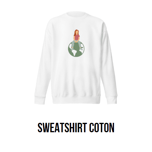 Sweatshirt en coton personnalisés de Wasteless Group