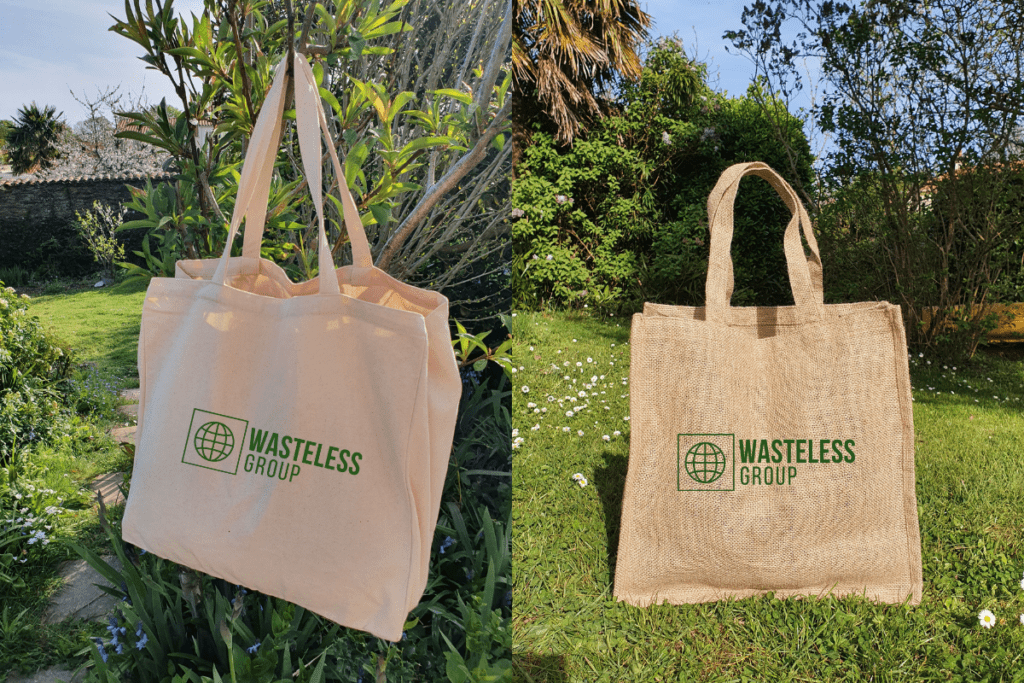 Jute and Cotton shopping bag, a top-of-the-range option for enhancing your brand image